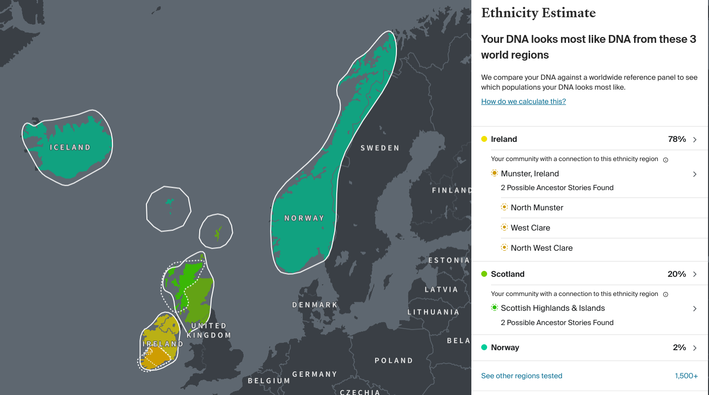 Ancestry Ethnicity 2022